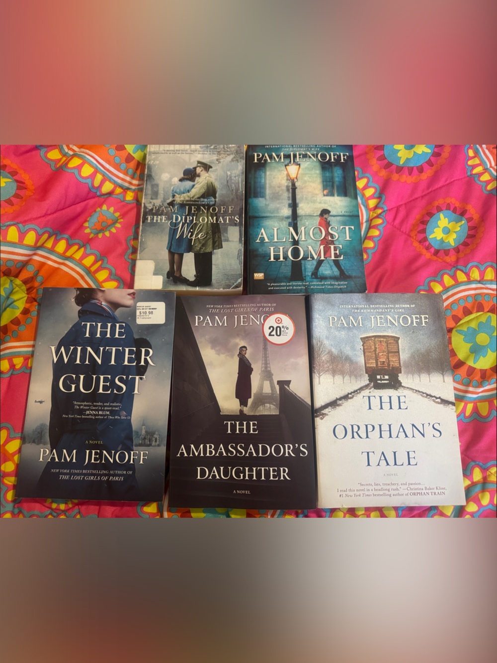 Collection - Assorted WWII Historical Fiction (Blue/Gray Covers)